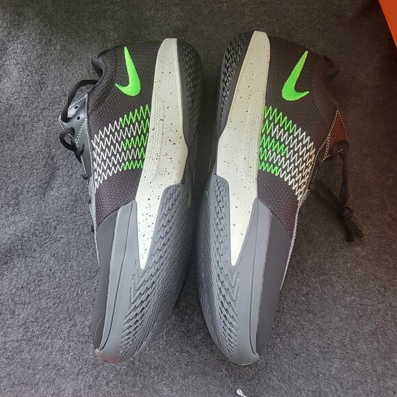 NIKE AIR ZOOM G.T. CUT ACADEMY BLACK/VOLT-ANTHRACITE SIZE MEN'S 13 - Picture 2 of 12